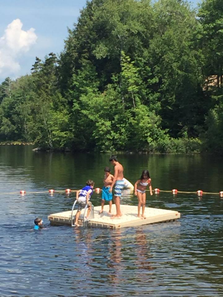 Cousins at the lake--www.thethreeyearexperiment.com