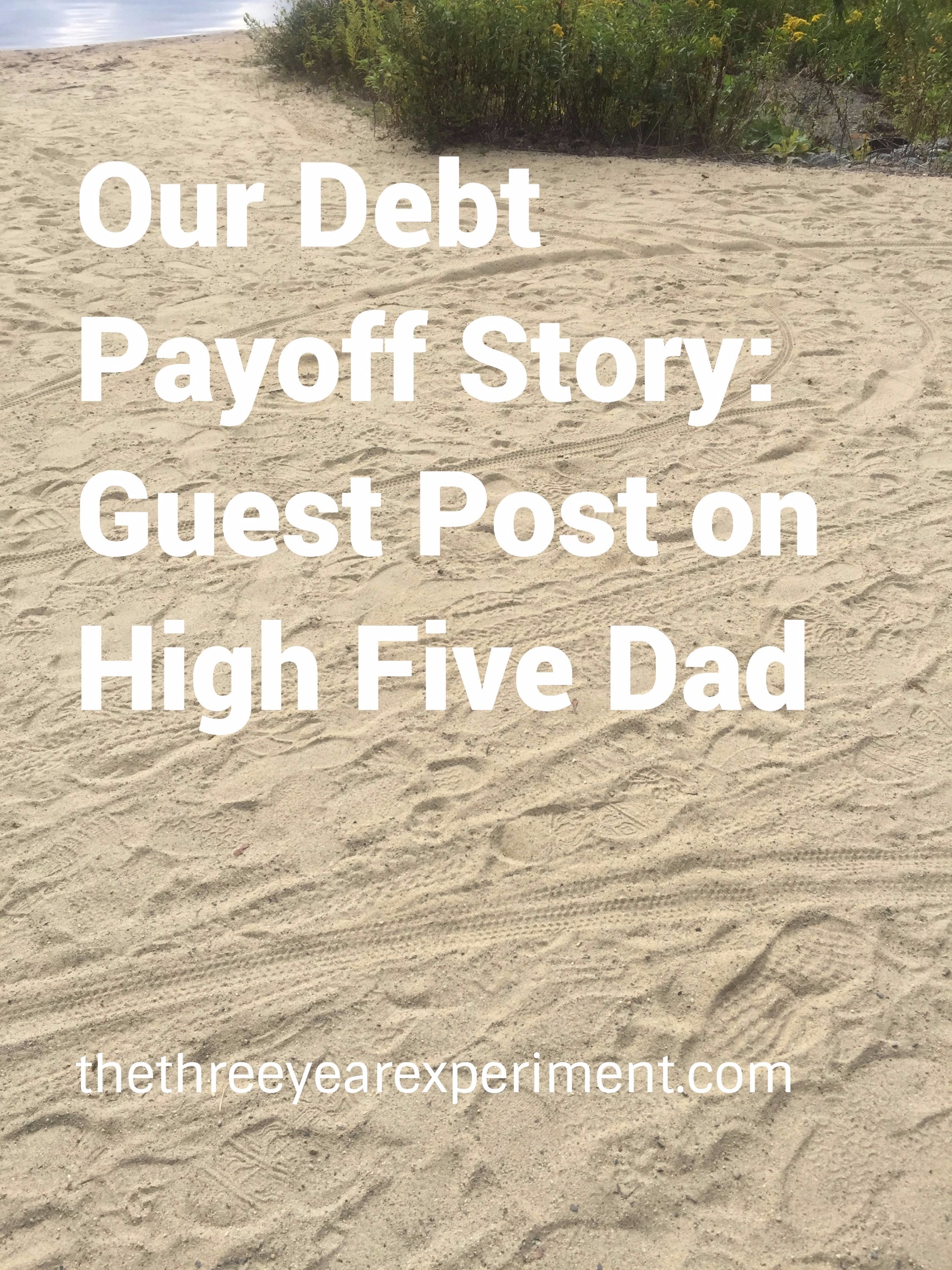 Our Debt Payoff Story--www.thethreeyearexperiment.com