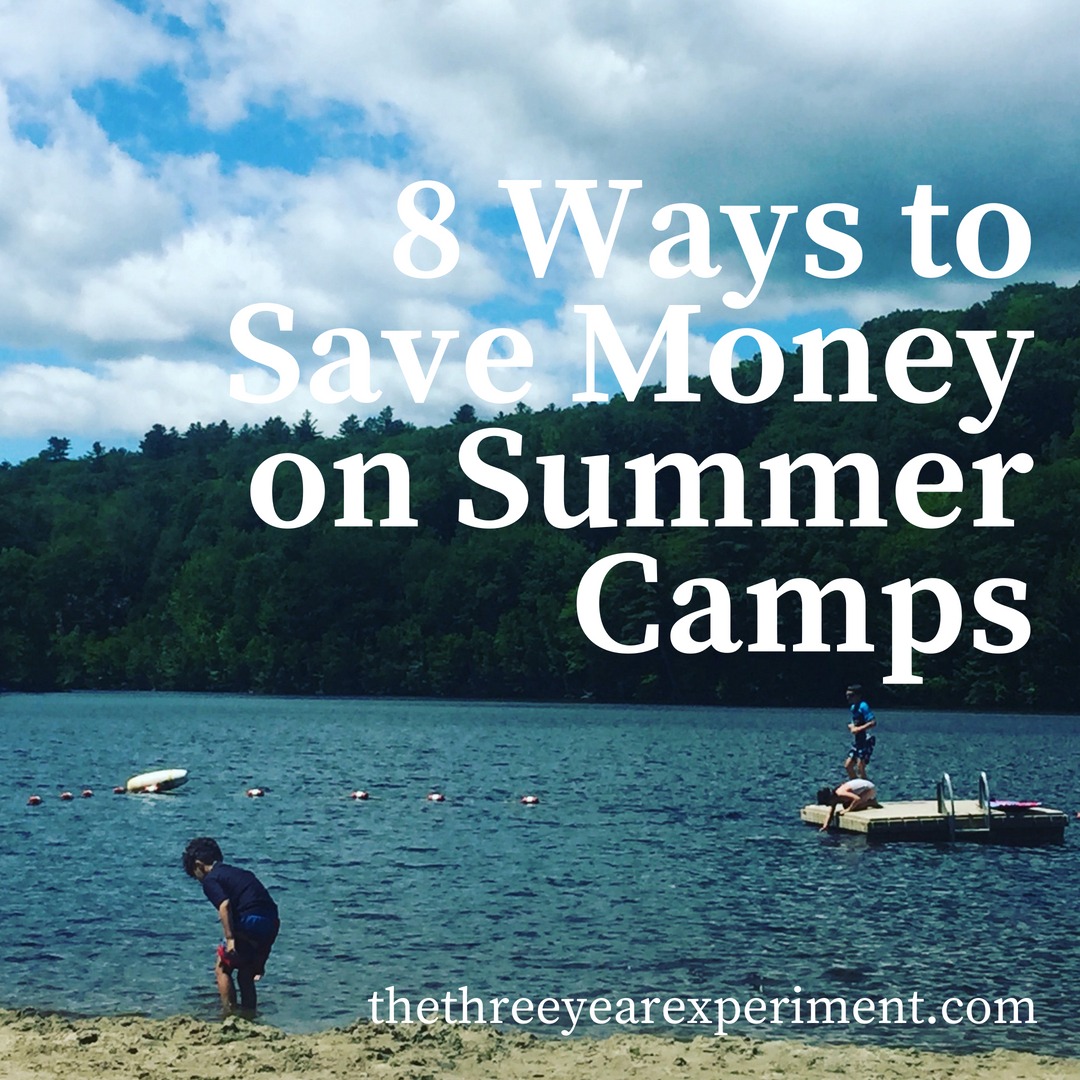 Here are the top 8 ways to save when scheduling summer camps this summer! I've been there and done that, and here are our frugal ways to save. #summercamps #summersavings #kids #camps #frugalfamilies #familysummers 