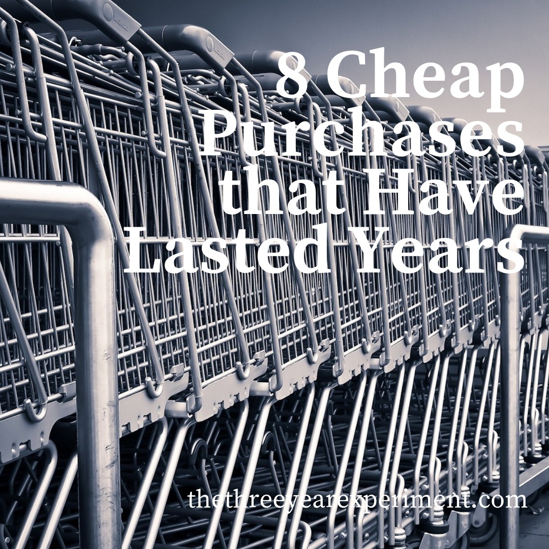 8 Cheap Purchases that Have Lasted Years