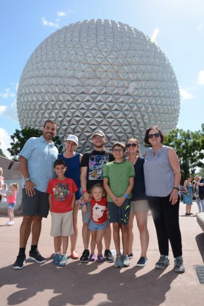 Epcot ball www.thethreeyearexperiment.com