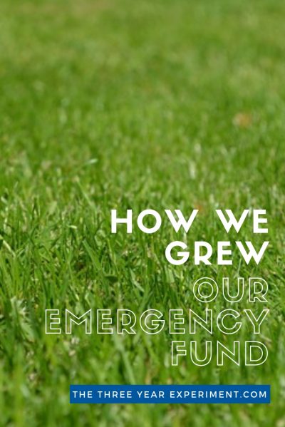 It's Baby Step 3: a fully funded emergency fund. Here's our story of how it took years before we fully funded our emergency fund, and how we did it. #debtfree #babysteps #daveramsey #emergencyfund #financialindependence